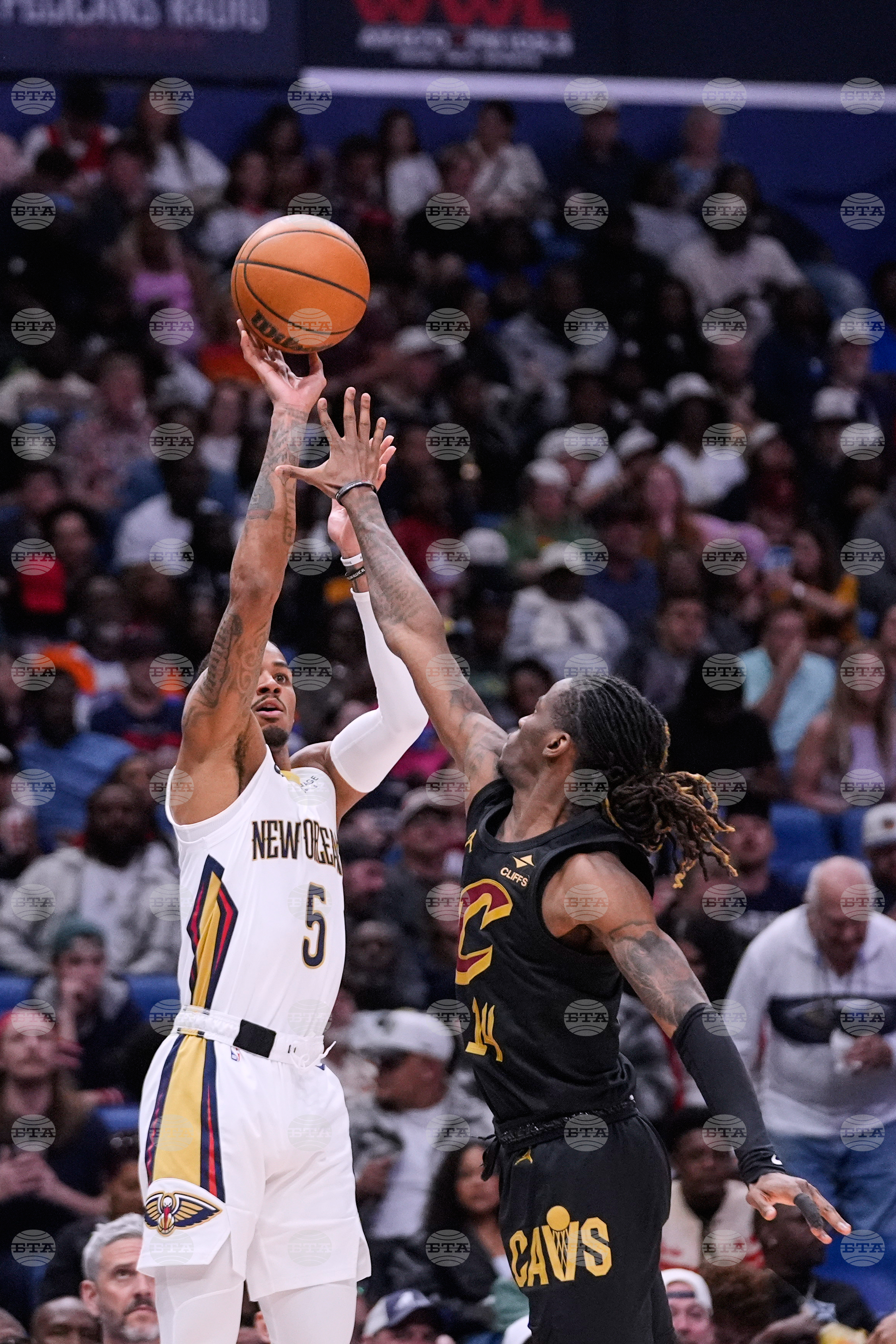 Cavaliers Pelicans Basketball