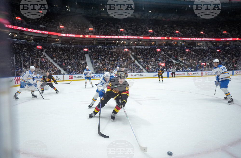 Blues Canucks Hockey