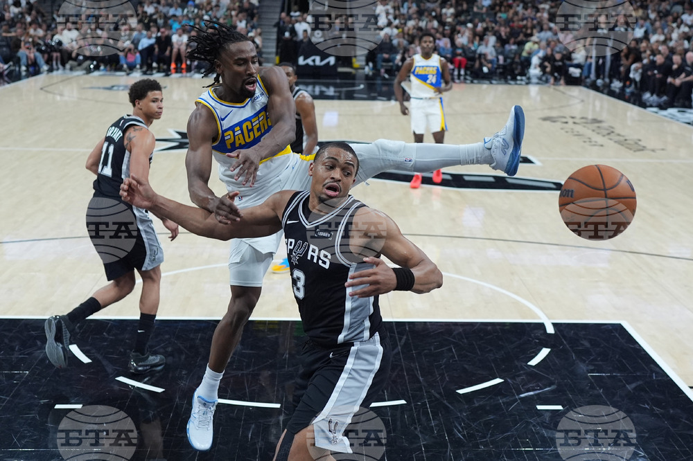 Pacers Spurs Basketball