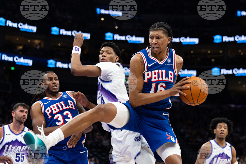 76ers Jazz Basketball