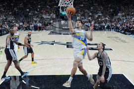 Pacers Spurs Basketball