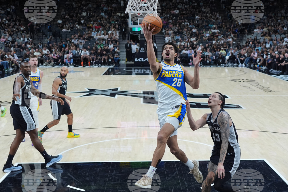 Pacers Spurs Basketball