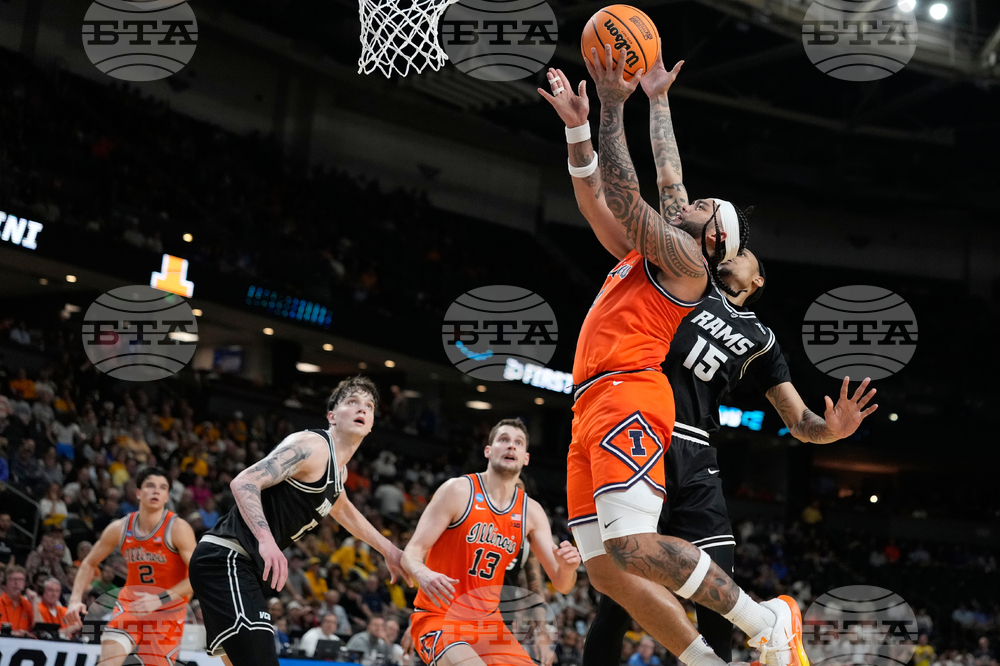 NCAA VCU Illinois Basketball