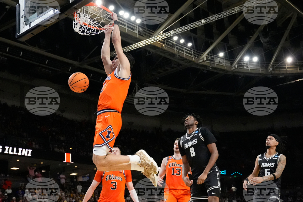 NCAA VCU Illinois Basketball