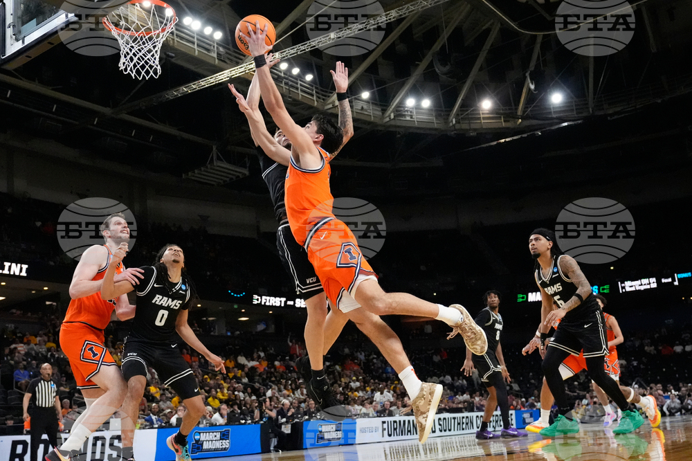 NCAA VCU Illinois Basketball