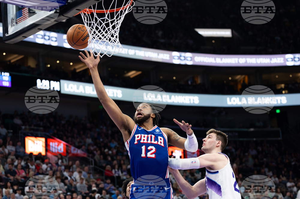 76ers Jazz Basketball