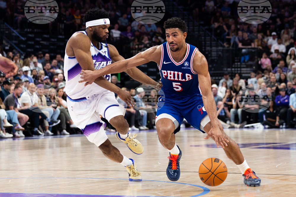 76ers Jazz Basketball