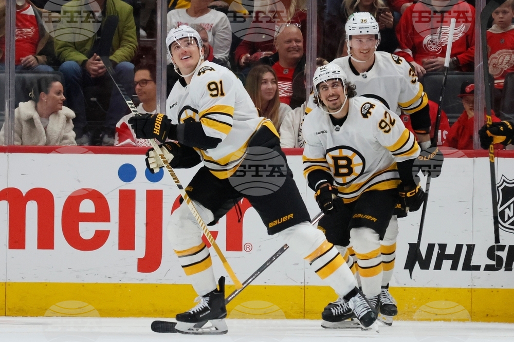 Bruins Red Wings Hockey