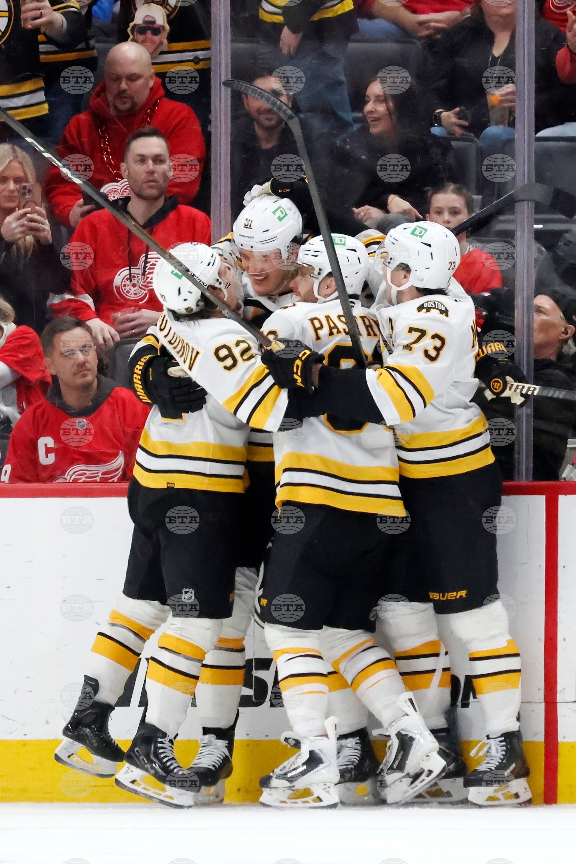 Bruins Red Wings Hockey