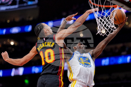 APTOPIX Warriors Hawks Basketball