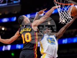 APTOPIX Warriors Hawks Basketball