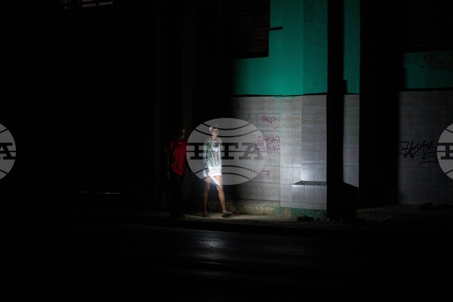 APTOPIX Cuba Blackout