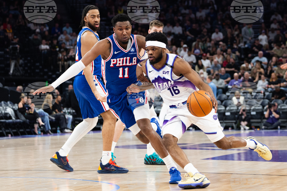 76ers Jazz Basketball