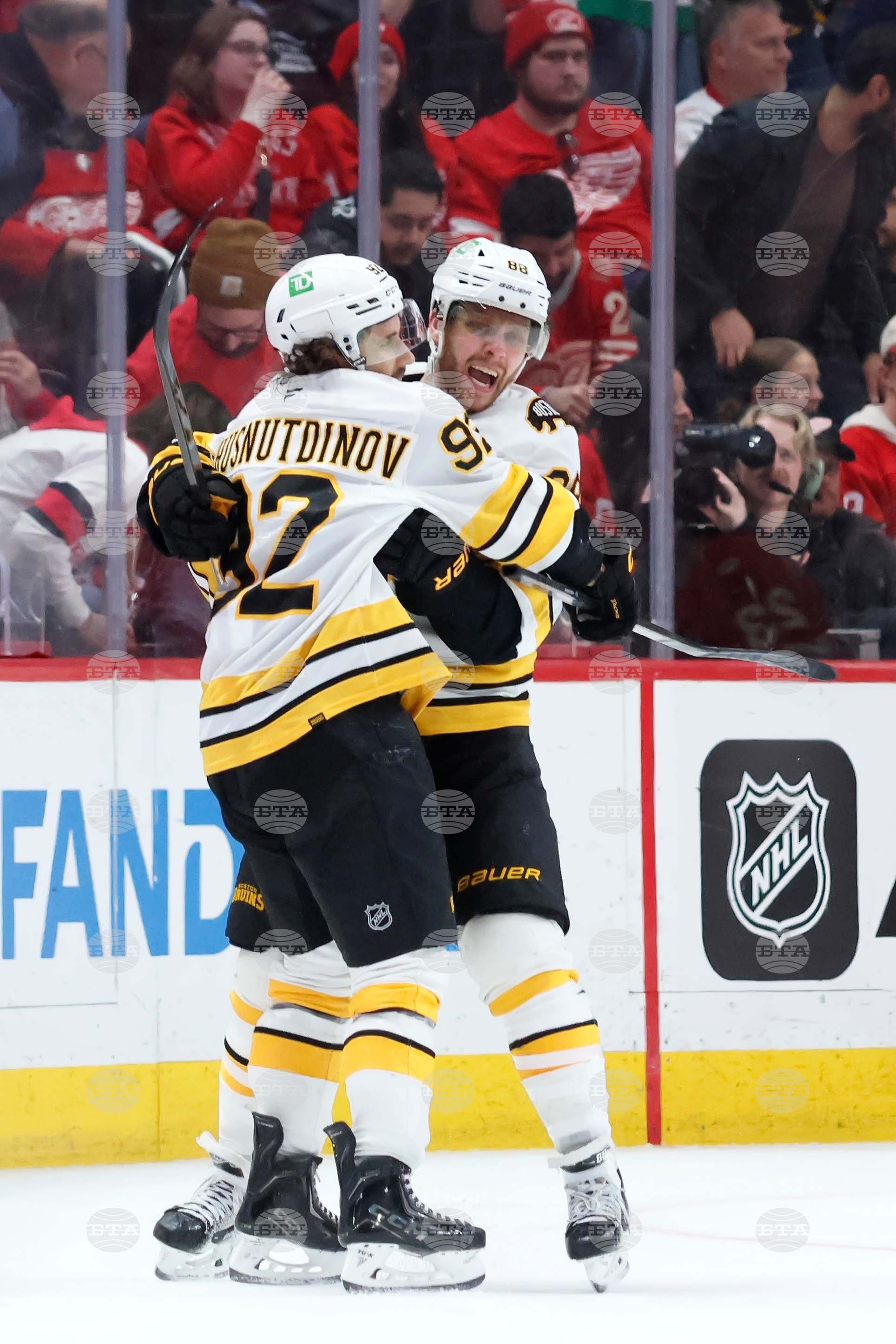 Bruins Red Wings Hockey