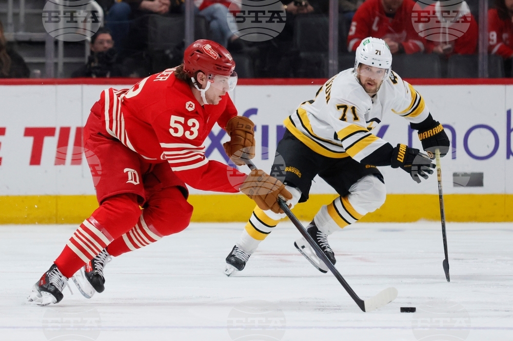 Bruins Red Wings Hockey