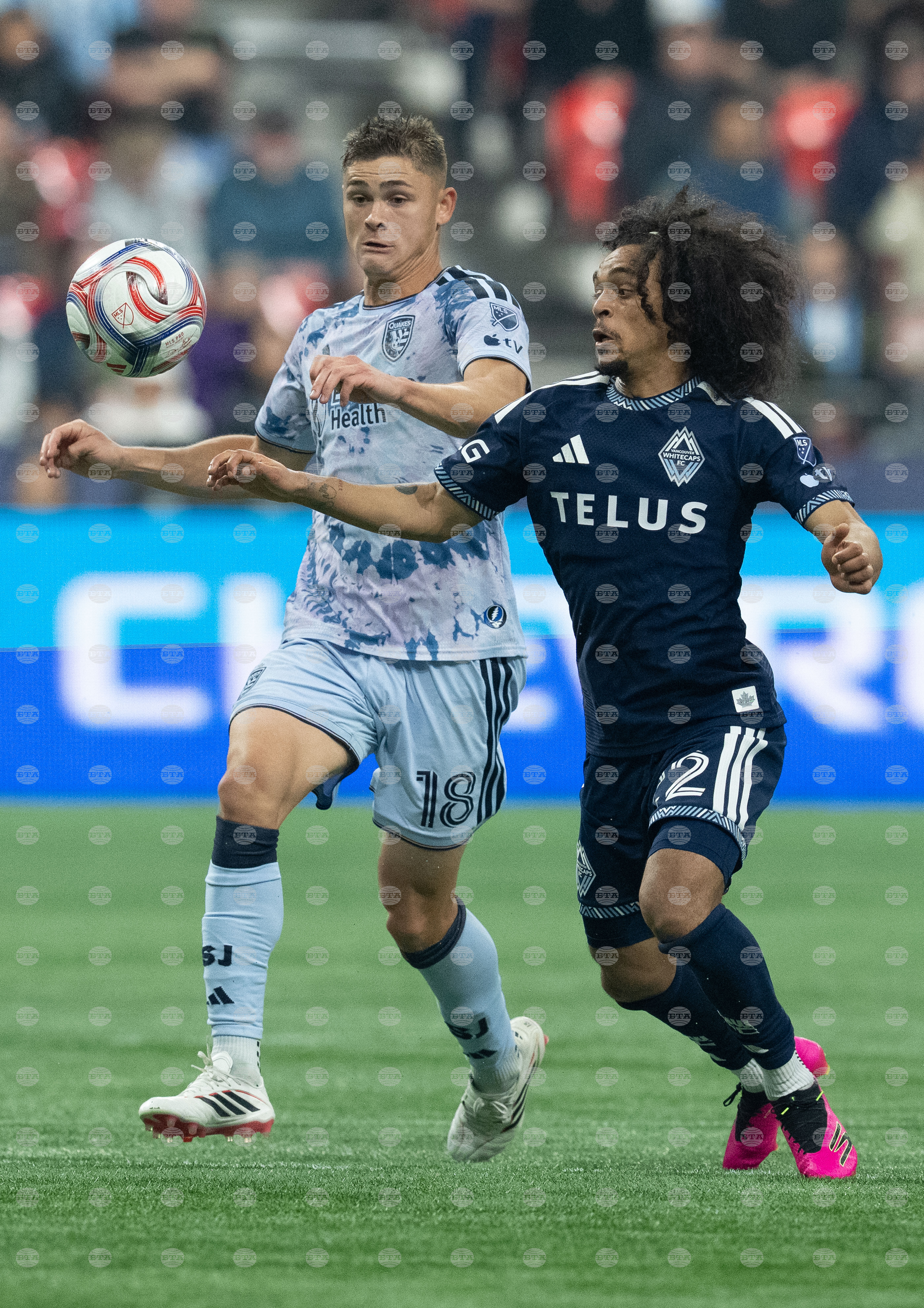 MLS Earthquakes Whitecaps Soccer