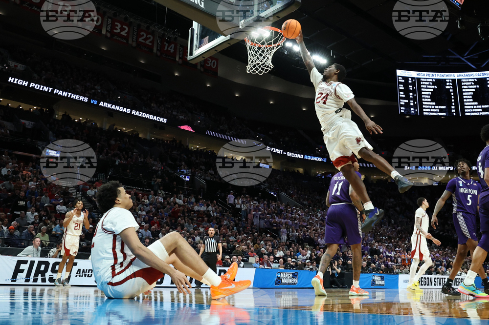 APTOPIX NCAA High Point Arkansas Basketball