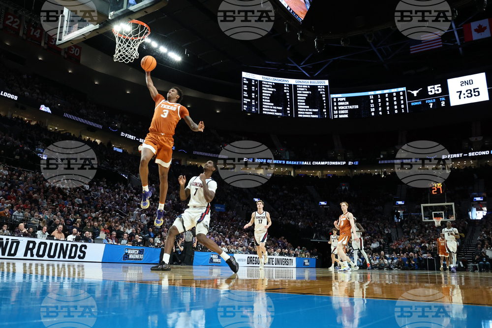 APTOPIX NCAA Texas Gonzaga Basketball