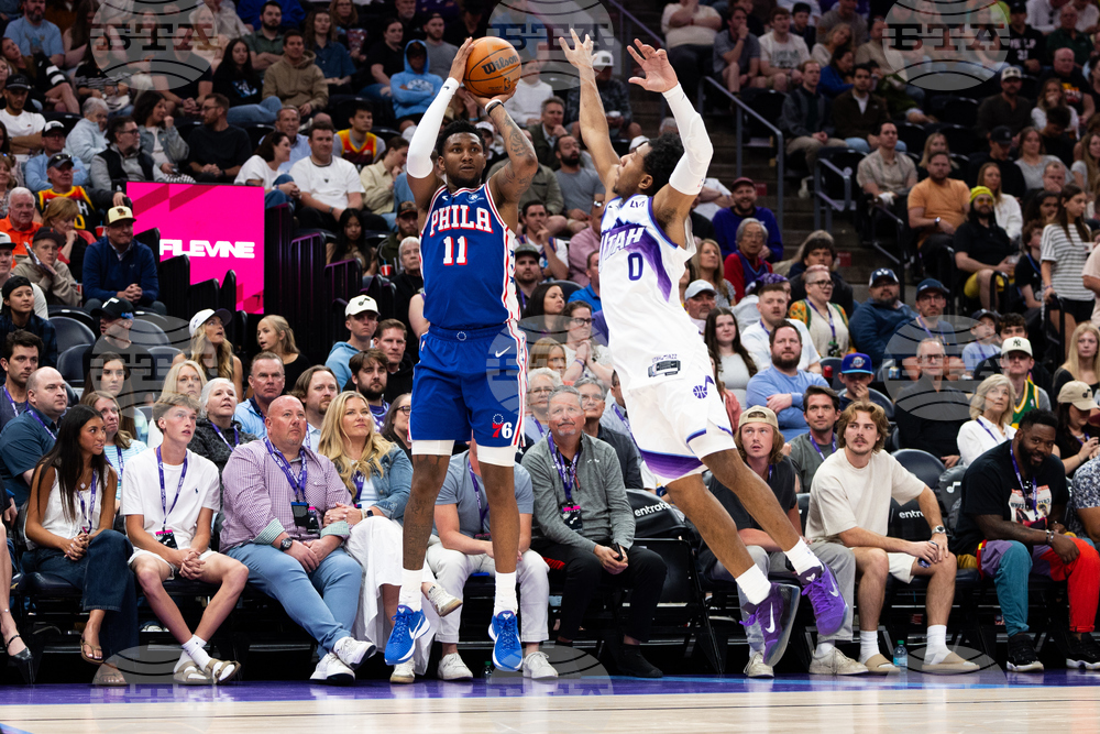 76ers Jazz Basketball