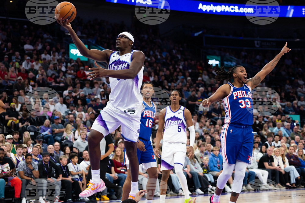 76ers Jazz Basketball