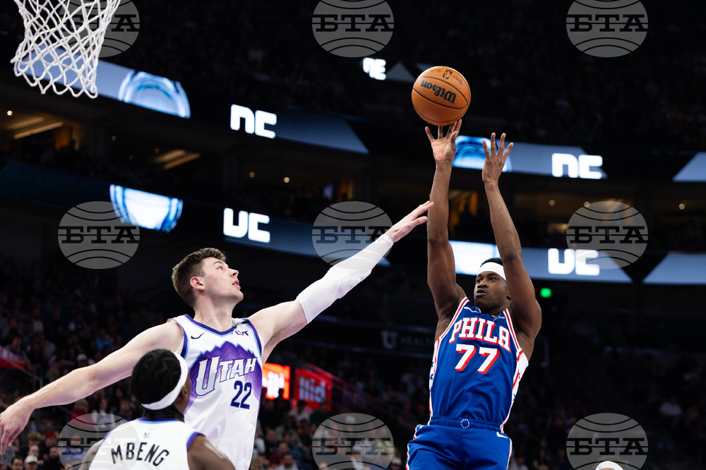 76ers Jazz Basketball