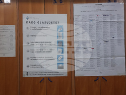 Словения - Любляна - парламентарни избори - изборен ден - избирателна секция