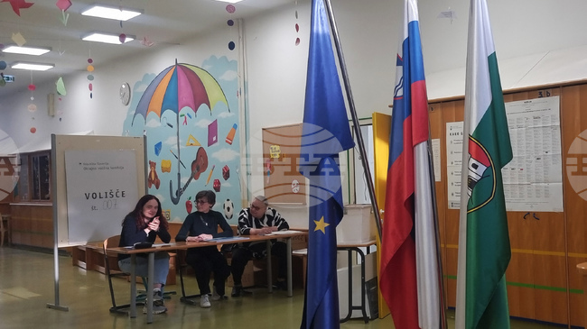 Избирателната активност на парламентарните избори в Словения към 11 ч. е 21,38 процента