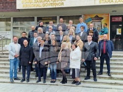 Стара Загора - коалиция „Антикорупционен блок“ - национална предизборна кампания - откриване