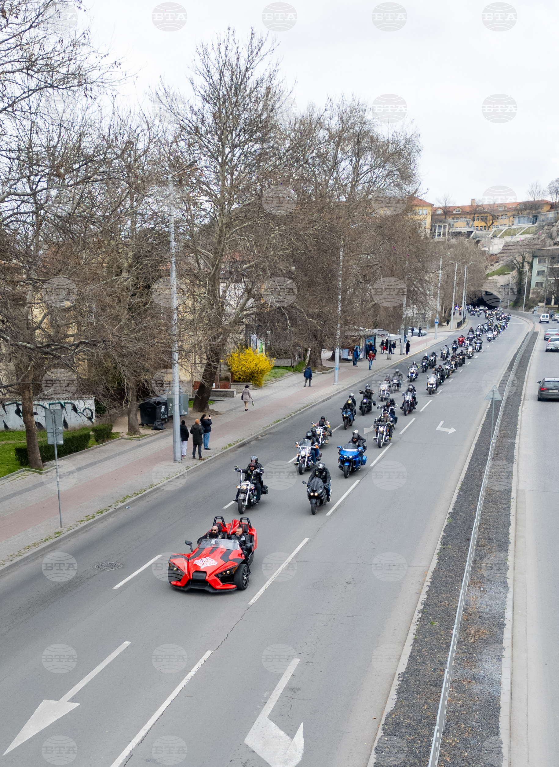 Пловдив - откриване на мотосезон 2026 - шествие