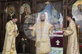 Видин - храм „Св. Николай Мирликийски Чудотворец" - литургия