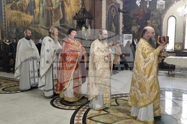 Видин - храм „Св. Николай Мирликийски Чудотворец" - литургия