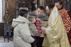 Видин - храм „Св. Николай Мирликийски Чудотворец" - литургия