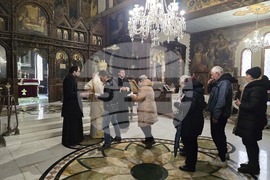 Видин - храм „Св. Николай Мирликийски Чудотворец" - литургия