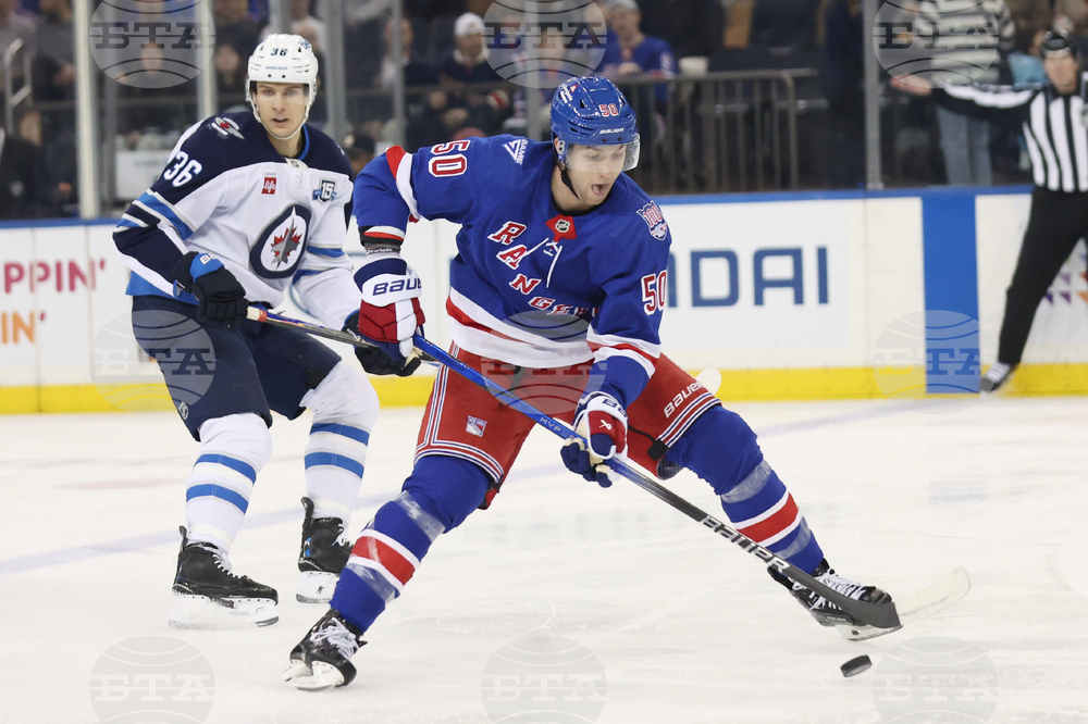Jets Rangers Hockey