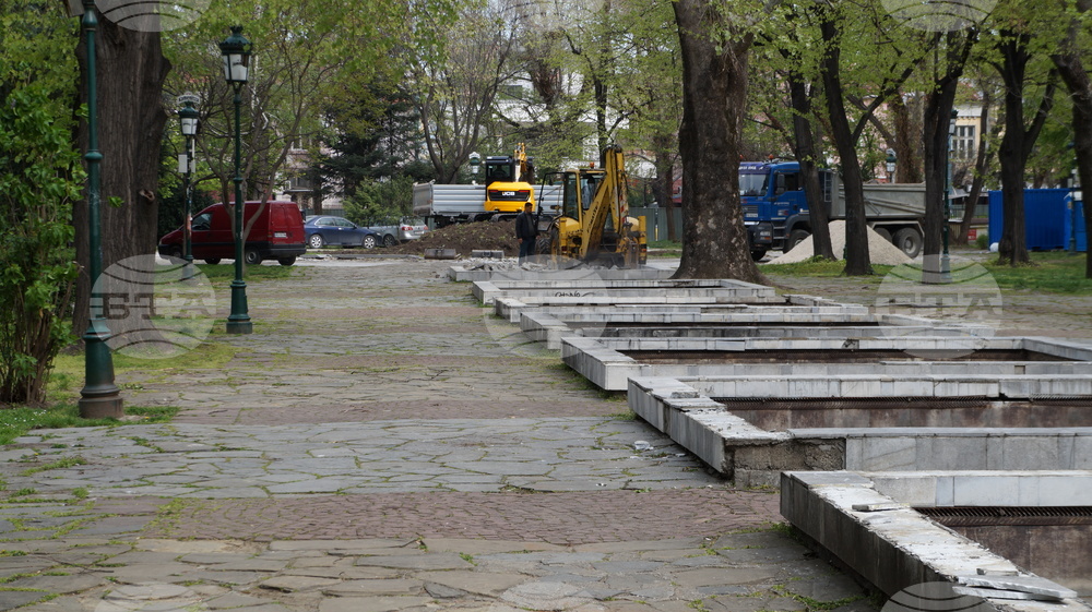 Пловдив - Дондукова градина - реконструкция