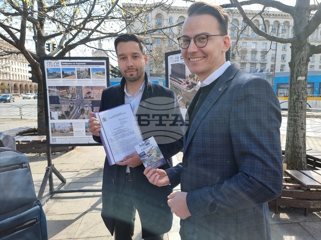 „Спаси София“ - проект за пешеходни пътеки - представяне