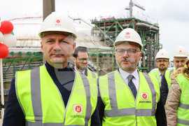 Турция - Посрещане на първия танкер с американски газ за България