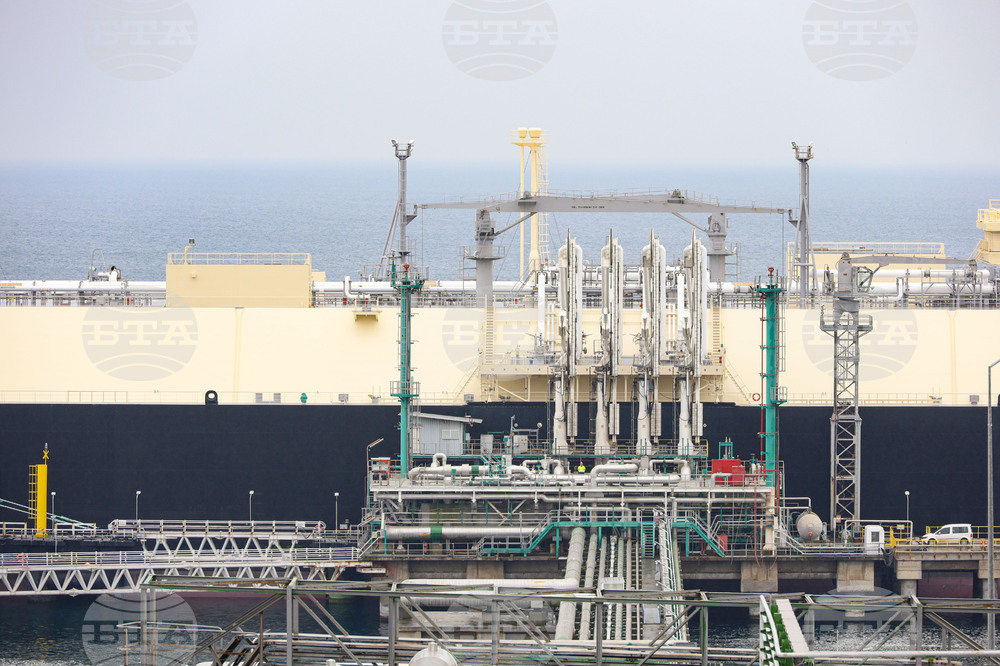 Турция - Посрещане на първия танкер с американски газ за България