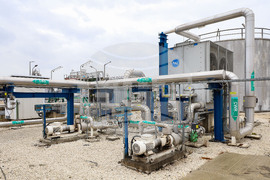 Турция - Посрещане на първия танкер с американски газ за България