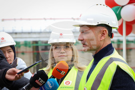 Турция - Посрещане на първия танкер с американски газ за България