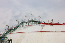 Турция - Посрещане на първия танкер с американски газ за България