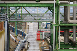 Турция - Посрещане на първия танкер с американски газ за България