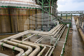 Турция - Посрещане на първия танкер с американски газ за България