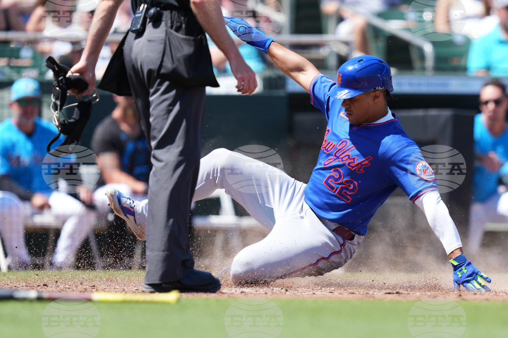 Mets Marlins Spring Baseball
