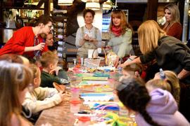 Варна - украински деца - великденски яйца