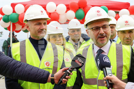 Турция - Посрещане на първия танкер с американски газ за България