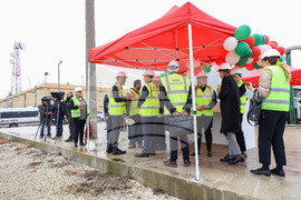 Турция - Посрещане на първия танкер с американски газ за България