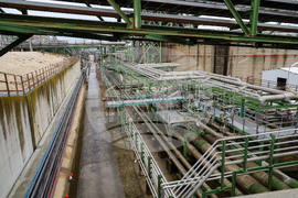 Турция - Посрещане на първия танкер с американски газ за България