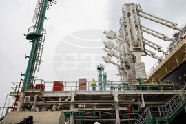 Турция - Посрещане на първия танкер с американски газ за България