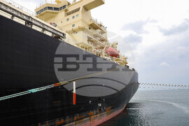 Турция - Посрещане на първия танкер с американски газ за България